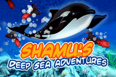 Shamu's Deep Sea Adventures title screen for GameBoy Advance